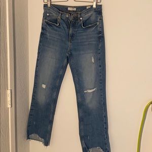 ZARA straight leg jeans